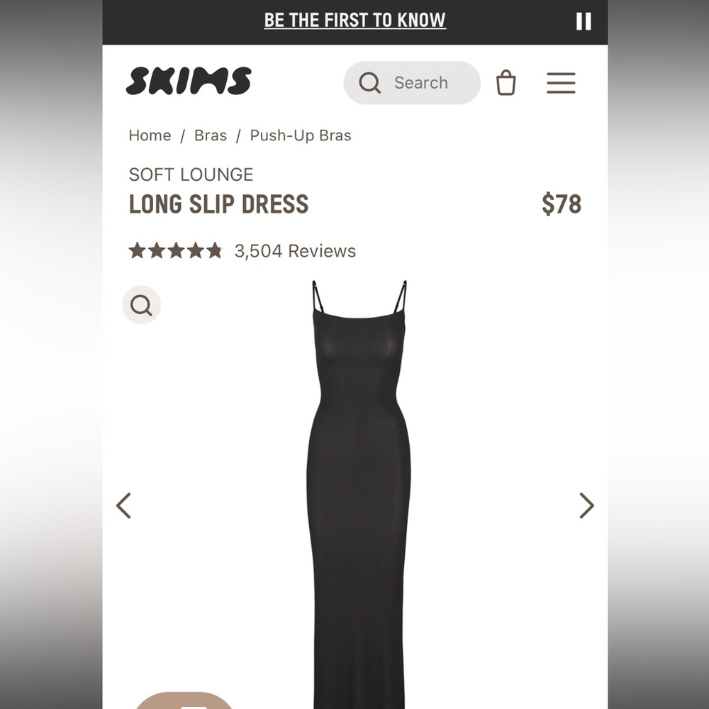 SKIMS Soft Lounge Long Slip
